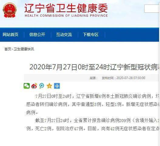 全国最新疫情报告，辽宁新增病例详细分析